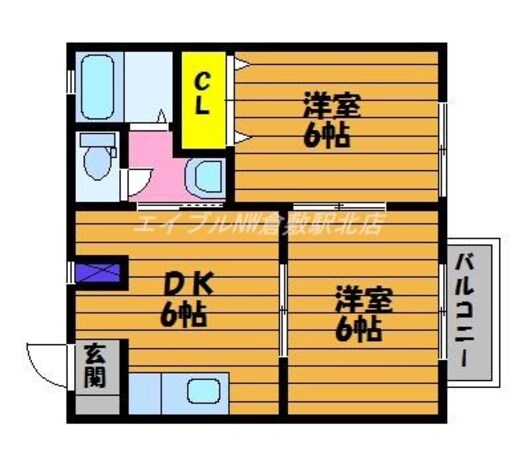 ラフィーネＴＭ　C棟の物件間取画像